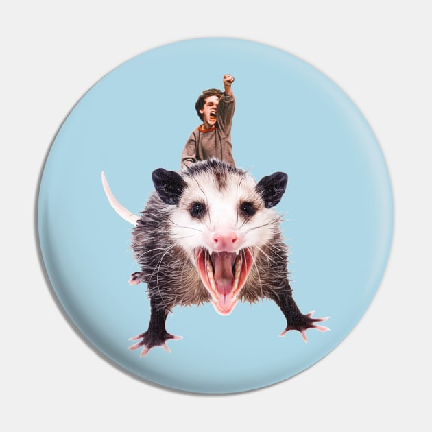 The Neverending Possum Pin by darklordpug