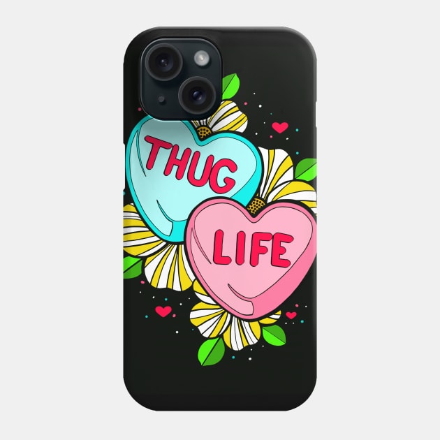 Huggable Thug Phone Case by InkyMcStapleface