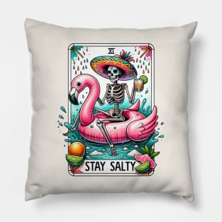 Stay Salty. Tarot Card Pillow