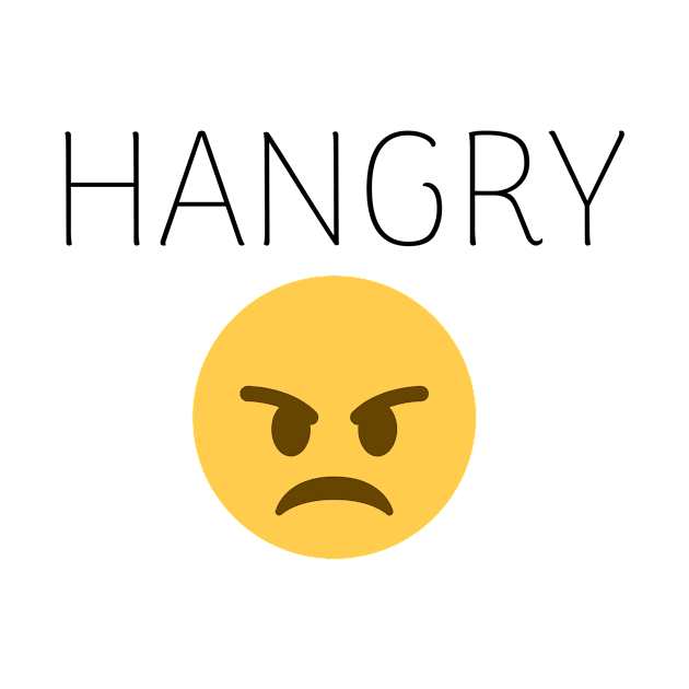 Funny Hangry Angry Face by karolynmarie