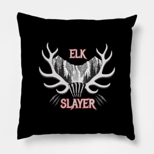 Elk Slayer Pillow