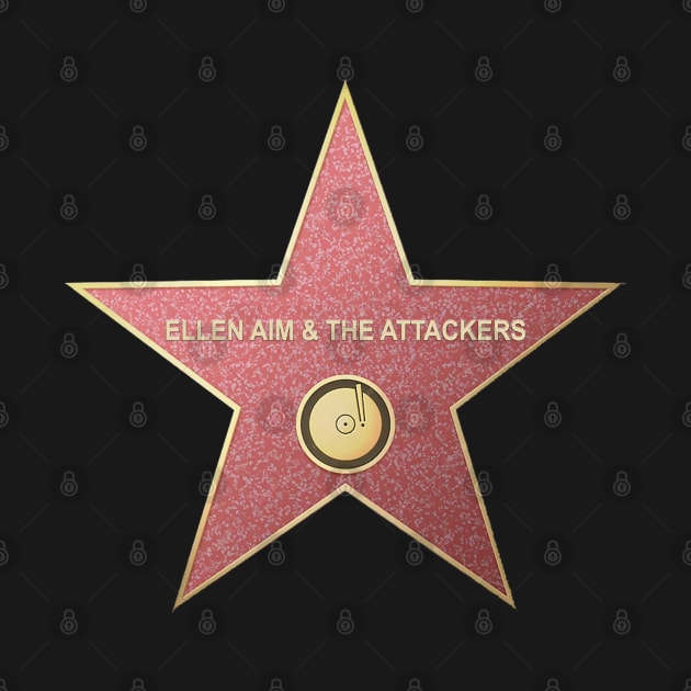Ellen Aim & the Attackers - Hollywood Star by RetroZest