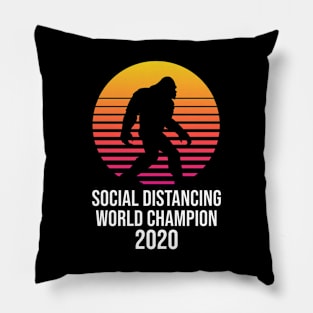 Bigfoot Social Distancing Pillow