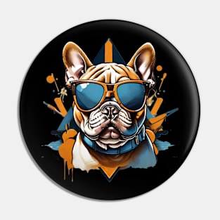 Beach dog Pin