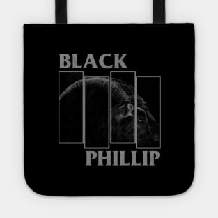 Black Phillip (Distressed Version) Tote