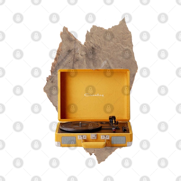 Vintage gramophone record by MoondesignA