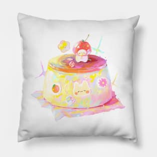 Cherry Bunny Pillow