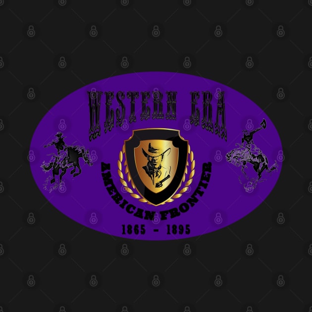 Western Era aka American Frontier - Purple, Black and Gold by The Black Panther