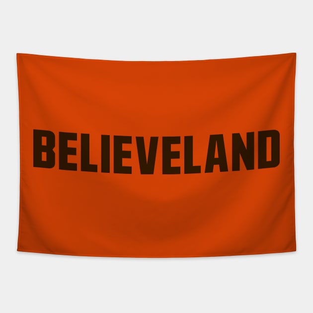 Believeland Tapestry by StadiumSquad