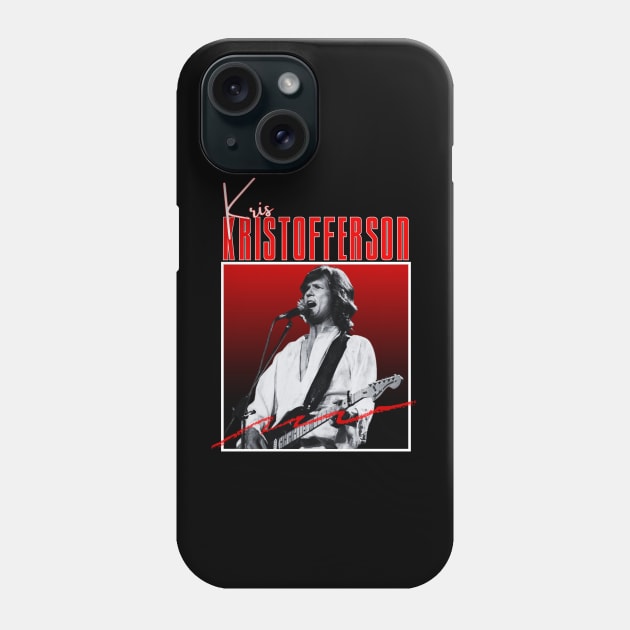 Kris kristofferson///original retro Phone Case by DetikWaktu