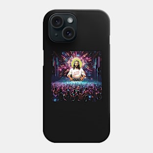 DJ Jesus Raves Music Love Phone Case