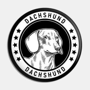 Smooth Dachshund Fan Gift Pin