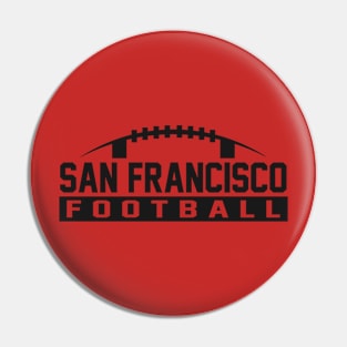 San Francisco Football Pin