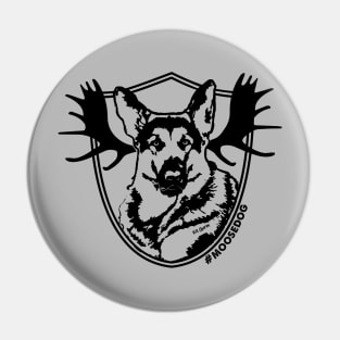 Simply Moosedog (double sided T-shirt) Pin