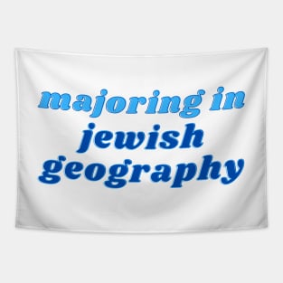 Majoring in Jewish Geography Tapestry