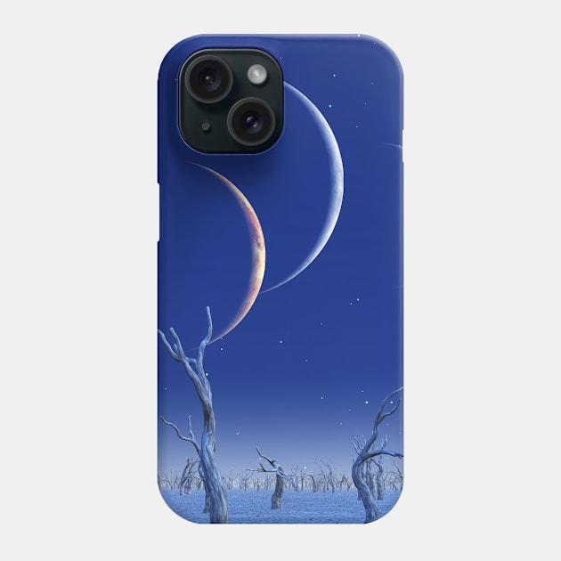 Three planets rise Phone Case by rolffimages