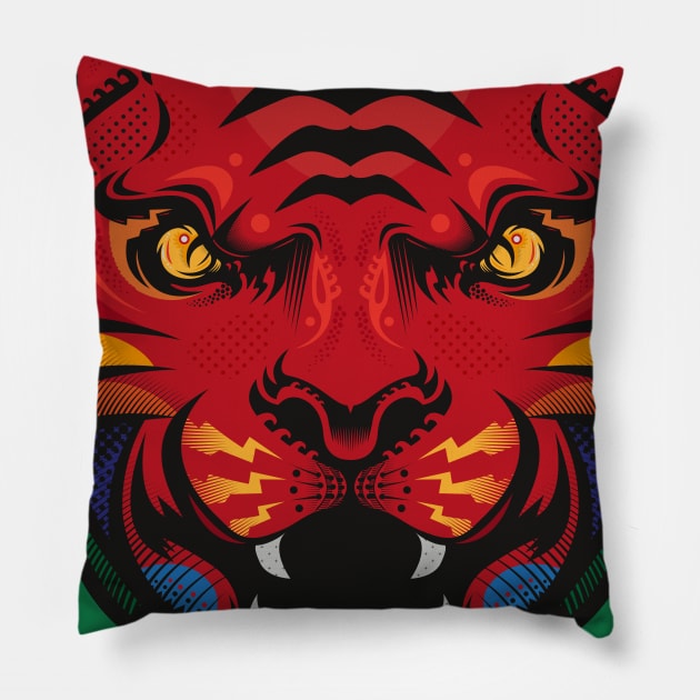 THE TYGER Pillow by thetyger