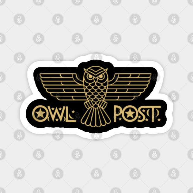 Owl Post Hedwig From Harry Potter Harry Potter Magnet Teepublic