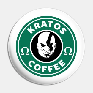 Kratos Coffee Pin