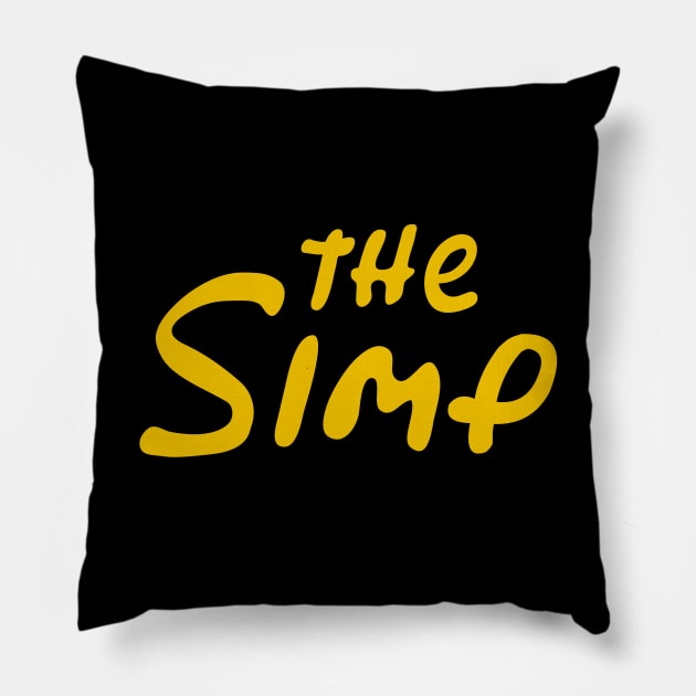 The Simp (TikTok Meme) Pillow by FutureGadgetsToday