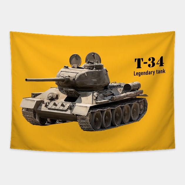 T-34 Tapestry by sibosssr