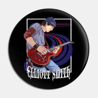 Elliott Smith Art Pin