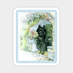 Duchess in the Porch - The Tale of the Pie and the Patty Pan - Beatrix Potter Magnet