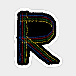 The letter R! Magnet