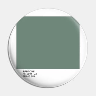 pantone 16-5810 TCX Green Bay Pin