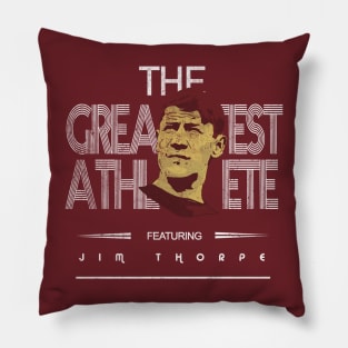 Jim Thorpe The Greatest Athlete Pillow