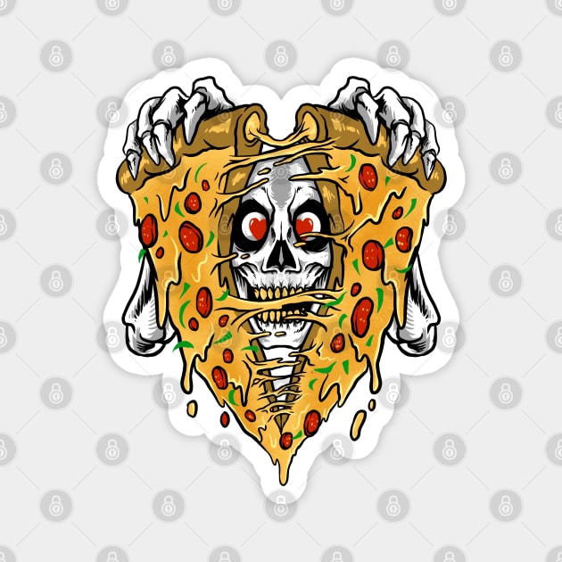 pizza boo Magnet by spoilerinc