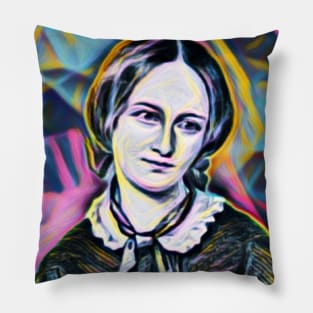 Emily Bronte Portrait | Emily Bronte Artwork 4 Pillow