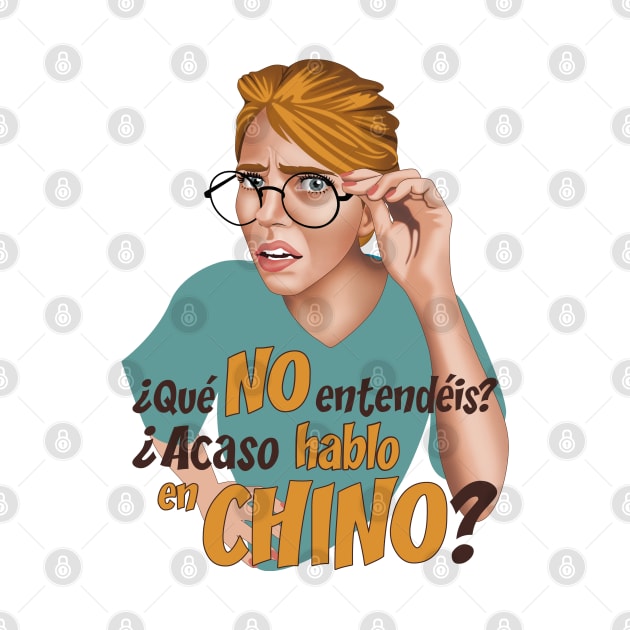 No hablo en CHINO by Tiro1Linea