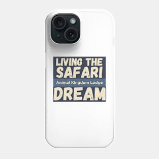 Animal Kingdom Lodge Safari Dream Blue Phone Case