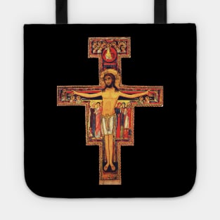 San Damiano Cross St. Francis of Assisi Tote