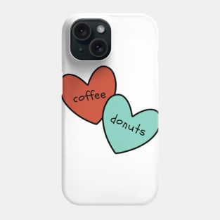 Coffee and Donuts Phone Case