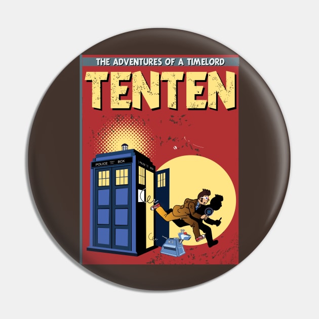 TENTEN THE ADVENTURES OF A TIMELORD VINTAGE COMIC COVER Pin by KARMADESIGNER T-SHIRT SHOP