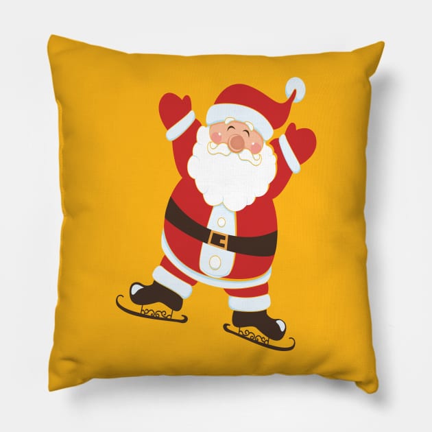 santa claus Pillow by Gigart