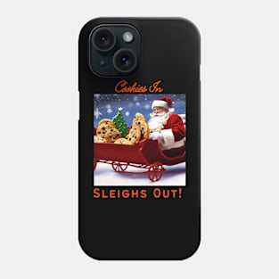 Santa's Christmas Plan Phone Case