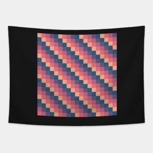 Descending Square Pattern Tapestry