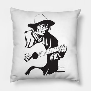 Gaucho Payador by PPereyra Pillow