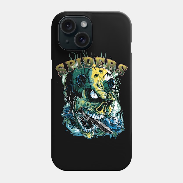 Spiders Phone Case by Dark Planet Tees