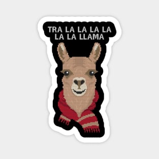 Christmas Llama Magnet