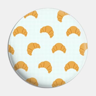 Cute Croissant Pattern Pin