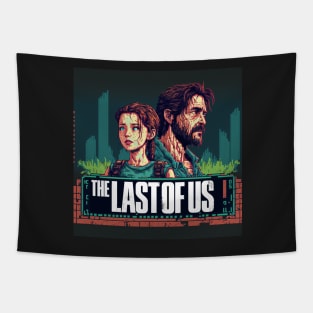 The Last of Us Pedro Pascal Joel inspired design Tapestry