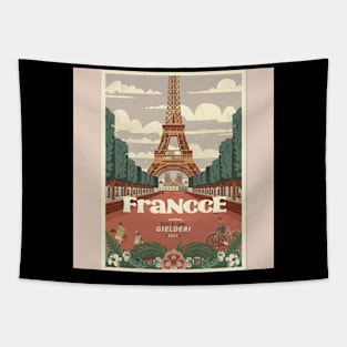 Beautiful France art Tapestry