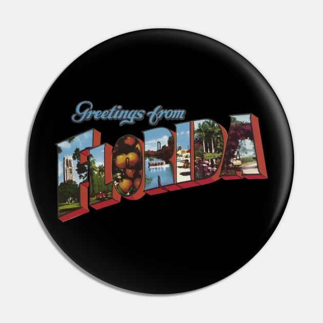 Greetings from Florida Pin by reapolo