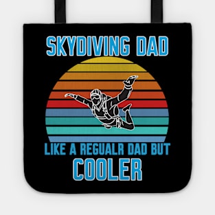 Funny Skydiving Dad Tote