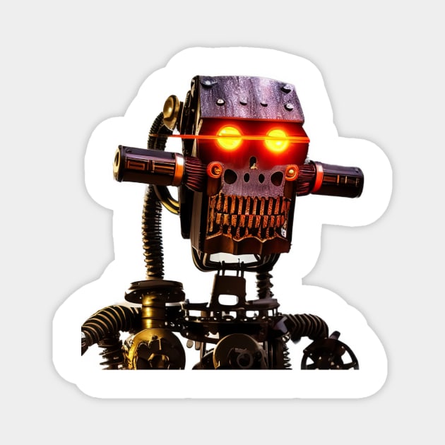 Robot Ralph Magnet by AlienMirror