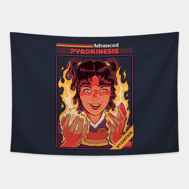 Advanced Pyrokinesis Tapestry by Steven Rhodes